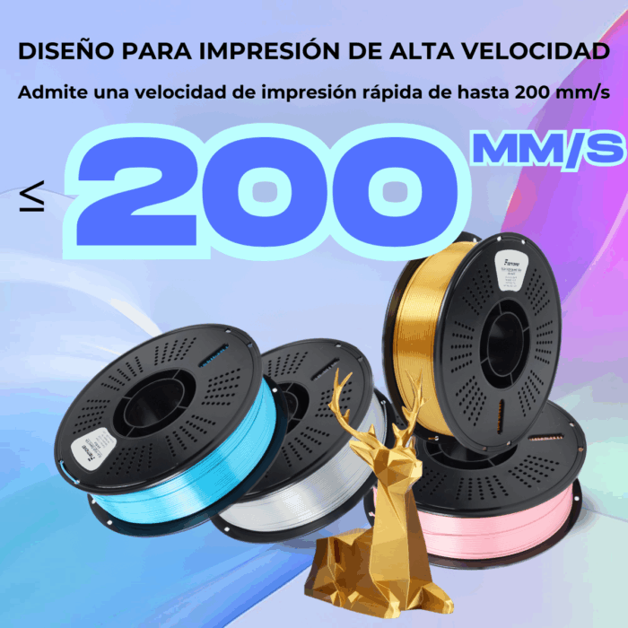 Fremover Filamento PLA+ High Speed SILK x1 Kg. - Imagen 6