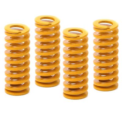 KIT X4 Resorte Nivelación Acero Mejorado 8x25 mm (Amarillo) Creality