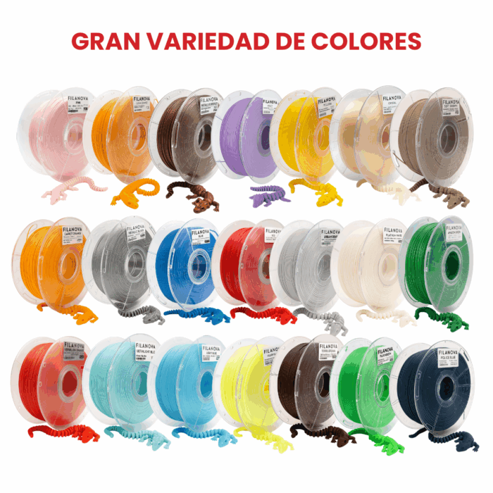 Filamento PLA High Speed Filanova x 1Kg - Imagen 6