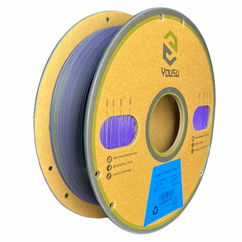 Yousu Filamento PLA Dual Color x1 Kg. (Con Caja)