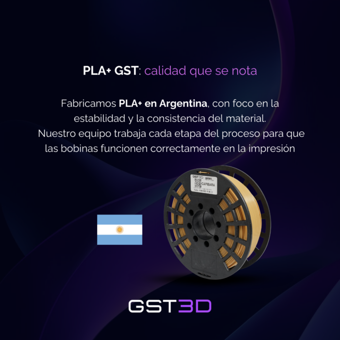 GST3D Filamento PLA+ Rollo x1 KG - Imagen 7